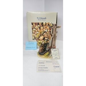 1955 Hummel Crossroads Figurine "331" Goebel W Germany w Box‎ COA Vintage